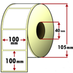 100X100X500MM Thermal label