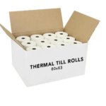 80 x 83 Thermal Till Rolls 70gsm 50's