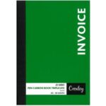 CROXLEY Pen Carbon Book JD66BO Invoice Triplicate A5