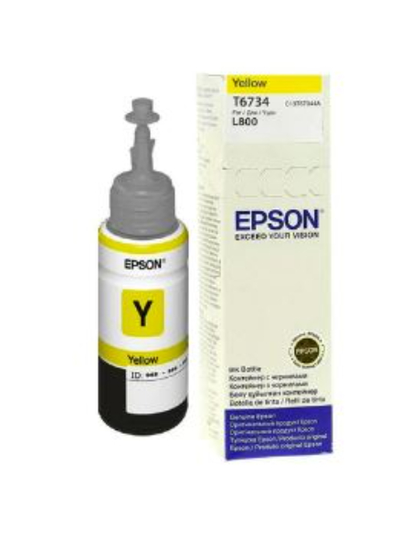 EPSON-T6734.jpg Epson T67344 yellow ink bottle - Image 1
