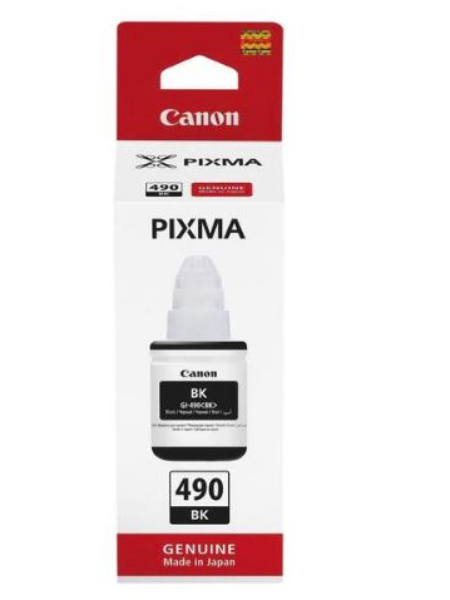 canon-490-black.jpg Canon GI-490 Original Black Ink Bottle - Image 1