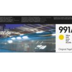Hp 991a standard yellow ink cartridge